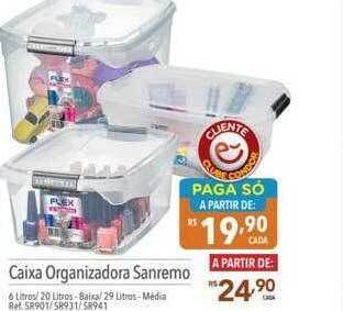 Supermercados Condor Caixa organizadora sanremo oferta