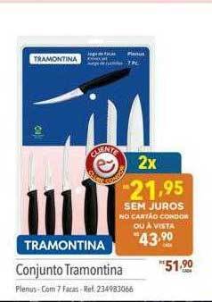 Supermercados Condor Conjunto tramontina oferta