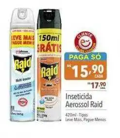 Supermercados Condor Inseticida aerossol raid oferta