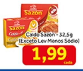 Shibata Supermercados Caldo Sazon 32.5g oferta