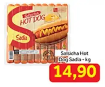 Shibata Supermercados Salsicha Hot Dog Sadia 1kg oferta
