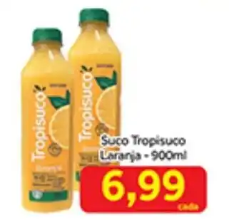 Shibata Supermercados Suco Tropisuco Laranja 900ml oferta