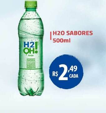 Extrabom Supermercados H2o Sabores 500ml oferta