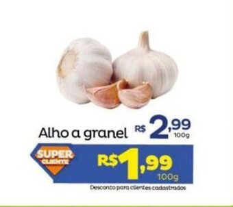 Super Lagoa Alho a granel 100g oferta