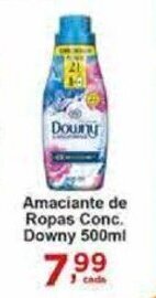 Rossi Supermercado Amaciante de Roupas Conc. Downy 500ml oferta