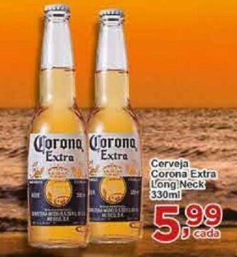 Rossi Supermercado Cerveja Corona Extra Long Neck 330ml oferta