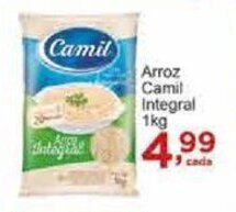 Rossi Supermercado Arroz Camil Integral 1kg oferta