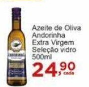 Rossi Supermercado Azeite de Oliva Andorinha Extra Virgem Seleção vidro 500ml oferta