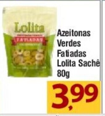 O Boticário Azeitonas verdes Fatiadas Lolita Sachê 80g oferta