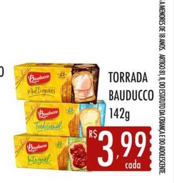 Supermercados Avenida Torrada bauducco oferta