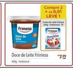 Supermercados Condor Doce de leite frimesa oferta