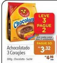 Supermercados Condor Achocolatado 3 corações oferta