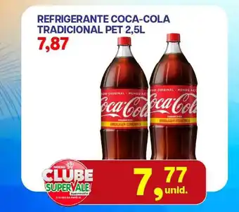 Super Vale Supermercados Refrigerante coca-cola tradicional oferta