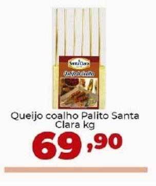 Super Nicolini Queijo coalho palito santa clara oferta