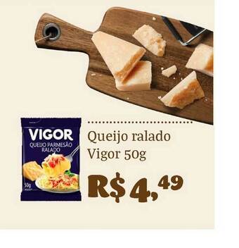 Supermercado Lavapés Queijo Ralado Vigor 50g oferta