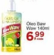 Rossi Supermercado Óleo Baw Waw 140ml oferta