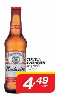 GBarbosa Cerveja budweiser 330ml oferta
