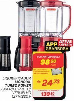 GBarbosa Liquidificador mondial oferta