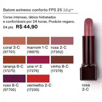 Natura Batom extremo conforto oferta