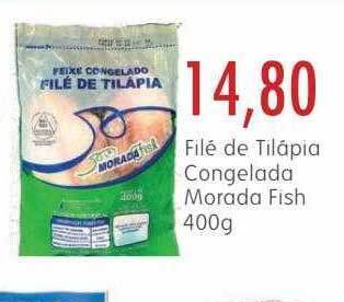 Epa Filé de tilápia congelada morada fish oferta