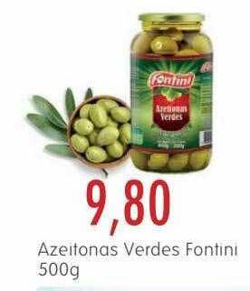 Azeitonas verdes fontini