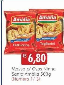 Epa Massa c ovos ninho santa amália oferta
