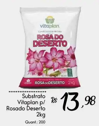 Substrato vitaplan p rosado deserto