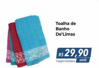 Hiper Moreira Toalha de banho de'limas oferta
