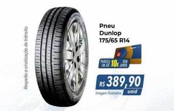 Hiper Moreira Pneu dunlop 175 65 r14 oferta