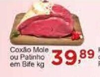 Coxão Mole ou Patinho em Bife 1kg