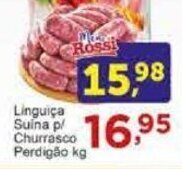 Rossi Supermercado Linguiça Suina p/ Churrasco Perdigão 1kg oferta