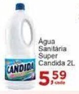 Rossi Supermercado Água sanitaria Super Candida 2L oferta