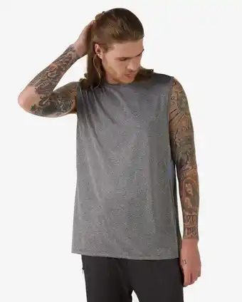 Riachuelo Regata esportiva masculina viés neon cinza mescla oferta