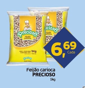Cometa Supermercados Feijao carioca Precioso 1kg oferta