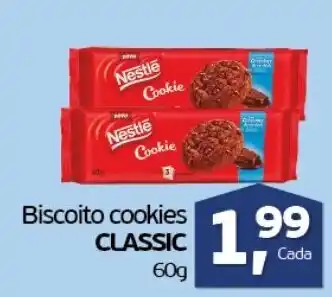 Cometa Supermercados Biscoito cookies Classic 60g oferta