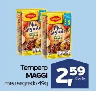 Cometa Supermercados Maggi Meu Segredo 49g oferta