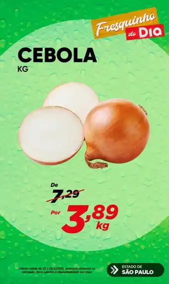 Dia Cebola 1kg oferta