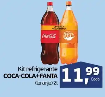 Cometa Supermercados Coca Cola + Fanta 2L oferta
