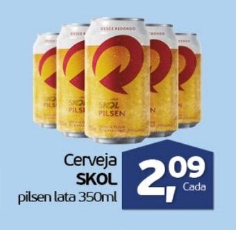 Cometa Supermercados Cerveja Skol 350ml oferta