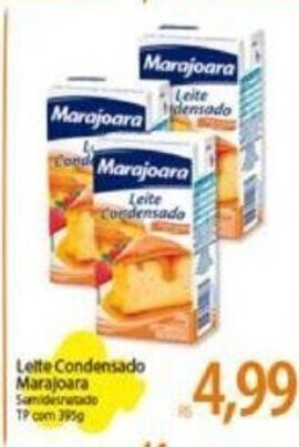 Atacadão Leite Condensado Marajoara 395g oferta