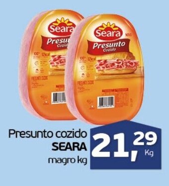Cometa Supermercados Presunto Cozido Seara 1kg oferta