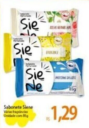 Atacadão Sabonete Siene 85g oferta