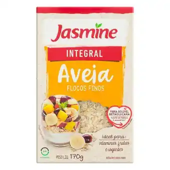 Aveia em flocos finos jasmine 170g