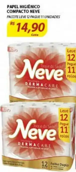 Assaí Atacadista Papel Higiénico Compacto Neve oferta
