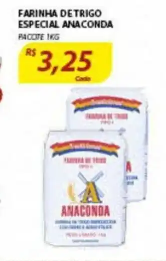 Assaí Atacadista Farinha de Trigo Especial Anaconda 1kg oferta
