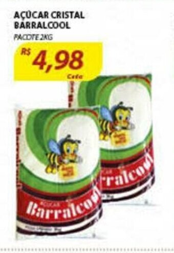 Assaí Atacadista Acucar Cristal Barralcool 2kg oferta