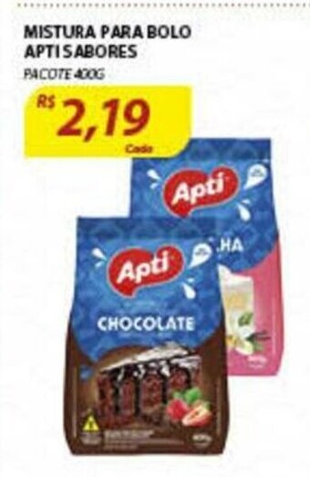 Mistura Para Bolo Apti Sabores 400g