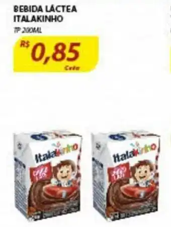 Assaí Atacadista Bebida lactea Italakinho 200ml oferta