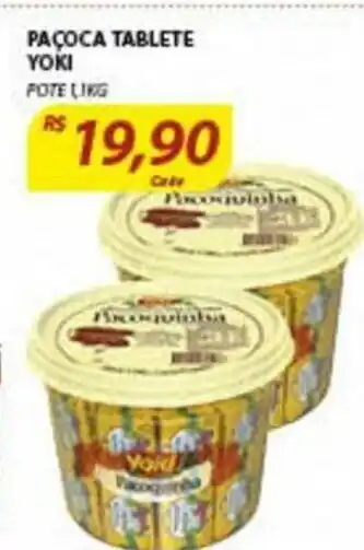 Pacoca Tablete Yoki