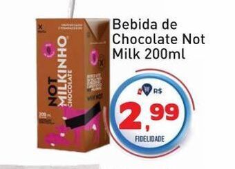 Tonin Superatacado Bebida de chocolate not milk 200ml oferta